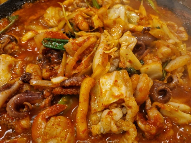  [잠실] 쭈꾸미도사 방이점 낙곱새 대신 매콤한 쭈곱새