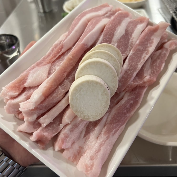  대구월성동 삼겹살맛집 미금수뿔에서 항정살, 가브리살 먹어요