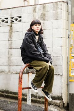 [어텀] 쌀쌀한/가을의/점퍼/얇은코트/브라운/블랙