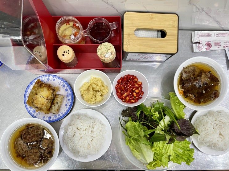 하노이 오바마 분짜 흐엉리엔 재방문 후기 하노이 오바마 분짜 흐엉리엔 재방문 후기