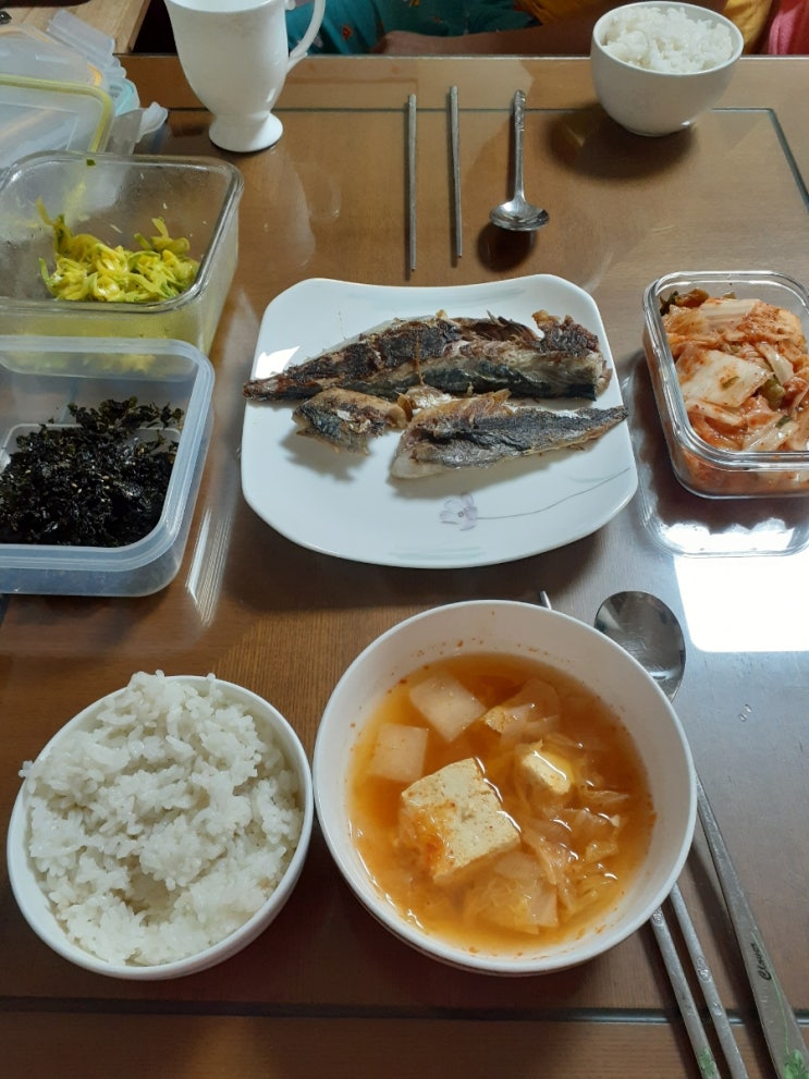  고등어구이 백반