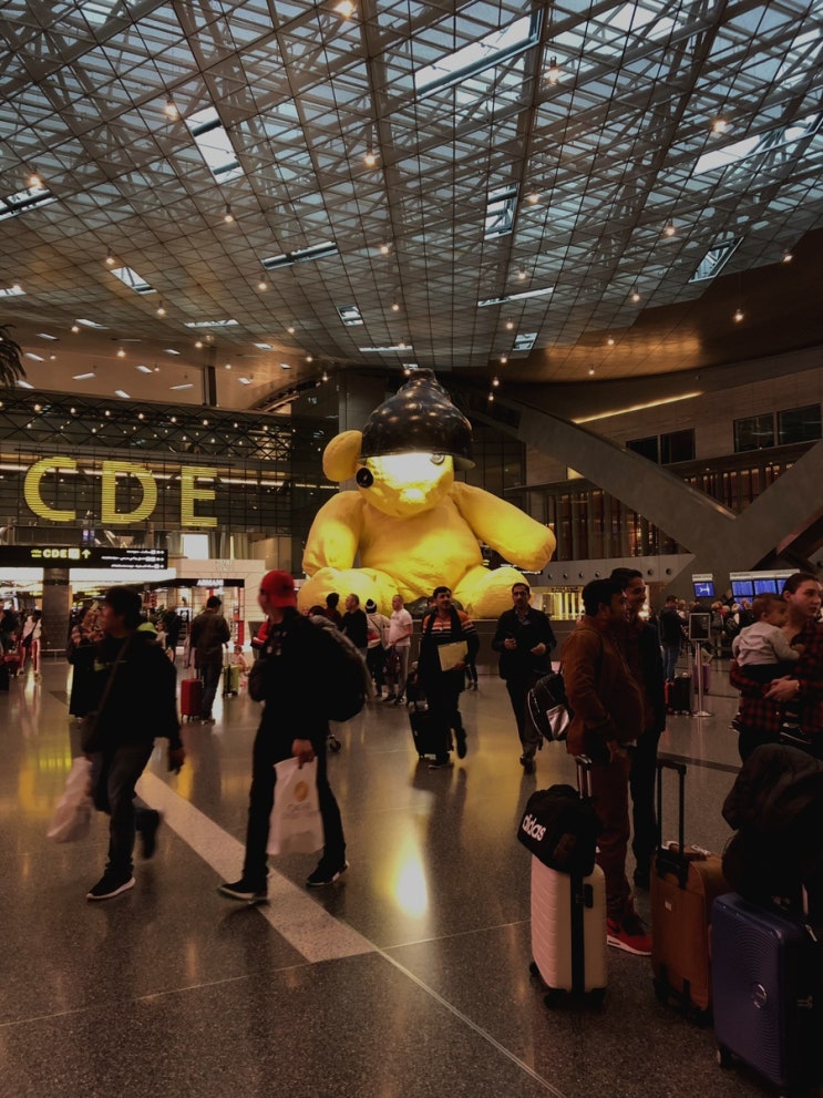  동유럽 여행 : 카타르 항공, 도하 공항 후기 (기내식 존맛)