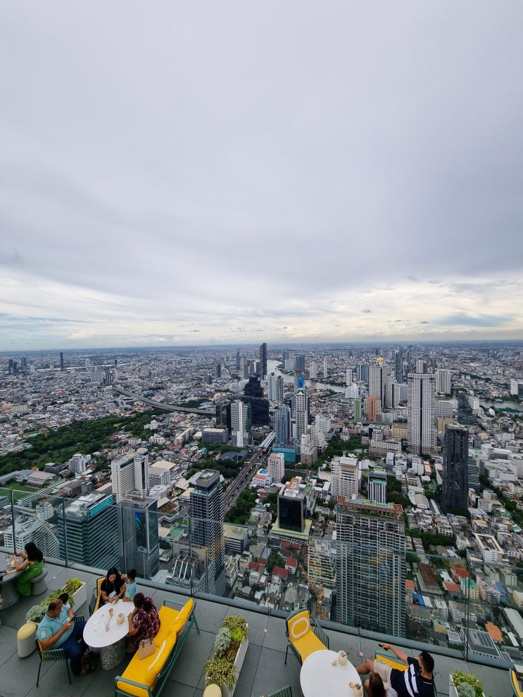 방콕 여행 킹파워 마하나콘 스카이워크 루프탑 야경 명소