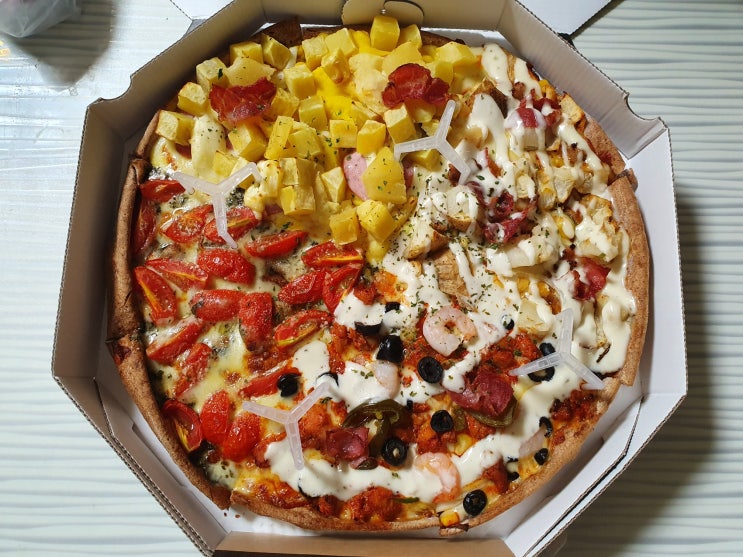  어린이대공원역 맛집 토핑빨 토핑 가득 건대 피자 맛집