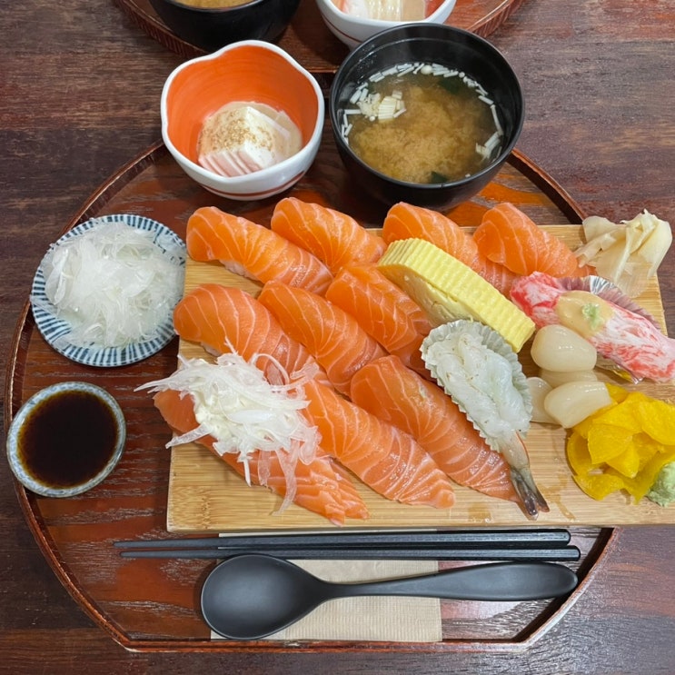  [광명/하안동] 일본 가정식 하안사거리 맛집 '코지' 연어초밥과 돈카츠 후기!