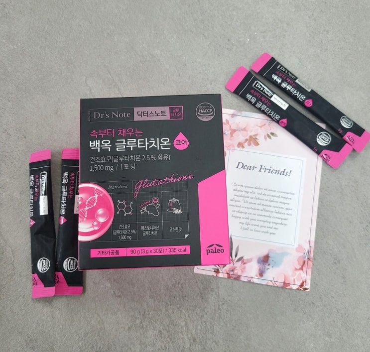  [영양제] 닥터스노트 백옥 피부 영양 팔레오 글루타치온