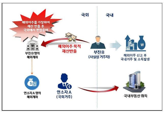 해외이민 가장 변칙 상속․증여, 직원명의 차명계좌 이용 등 고액자산가들의 지능적․불공정 탈세혐의 검증_국세청 해외이민 가장 변칙 상속․증여, 직원명의 차명계좌 이용 등 고액자산가들의 지능적․불공정 탈세혐의 검증_국세청