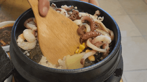  한상 가득 푸짐하고 해물곤드레밥 대존맛! 용인 둔전 맛집 장터풍경