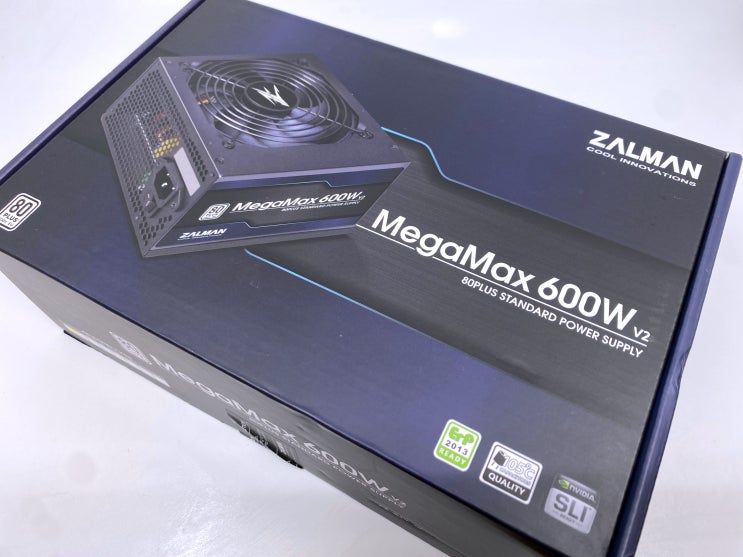  잘만 MegaMax 600W 80PLUS STANDARD 리뷰