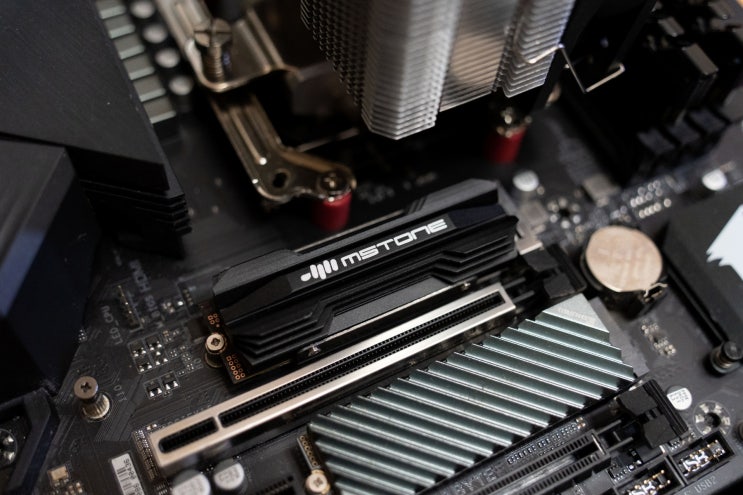 엠스톤 M.2 SSD 히트파이프 방열판 사용기 엠스톤 M.2 SSD 히트파이프 방열판 사용기