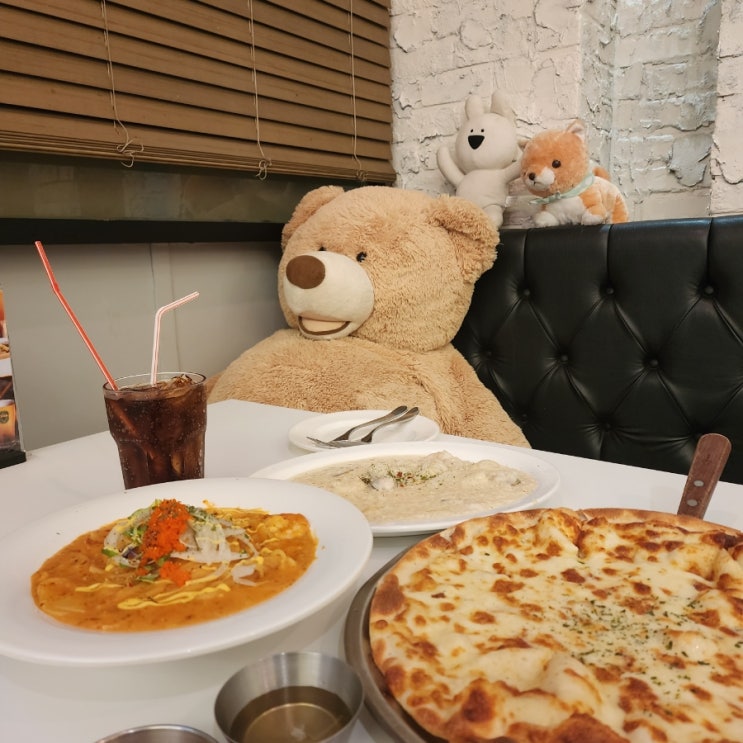  [강남역 파스타] 서울 서초동 넓고 조용한 셀프 식당 '강남역파스타' 피자 파스타 리조또 후기