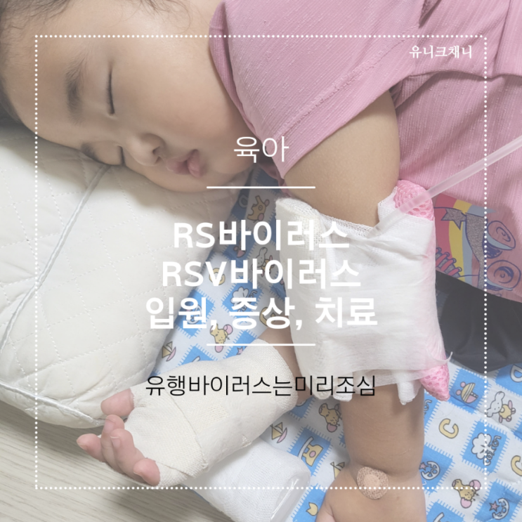  RS 바이러스 RSV 바이러스 증상 전염 입원 후기