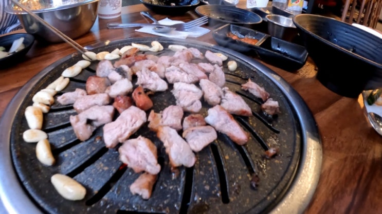  남양주 바베큐 맛집,북한강 참나무 바베큐~, 식사도 하고,바베큐는 사랑이다^^