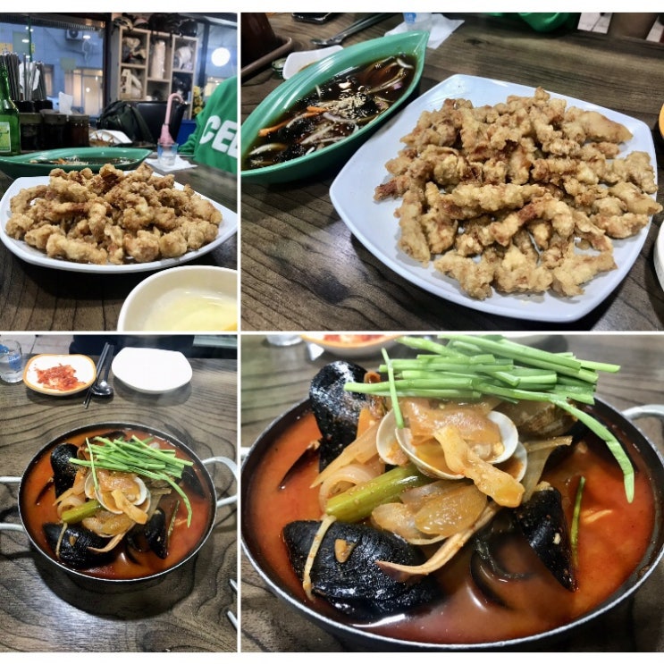 짜장면 현금가 4,000원 이소룡냄비짬뽕 홍금보탕수육 신부동 용쟁호투 / 천안식후감