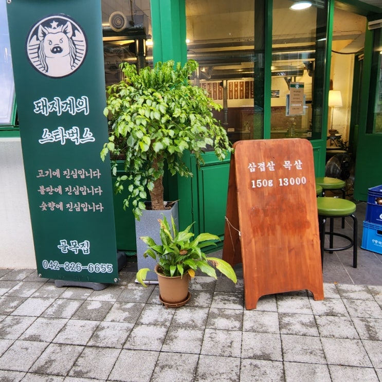 대전 유성구 지족동 고기 맛집  돼지계의 스타벅스  골목집