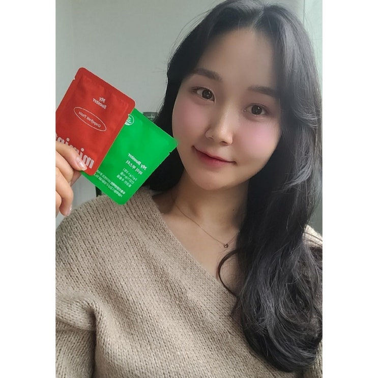  스트레스로 인한 피로개선 미민트 마이 부스터에 맡겼어요~