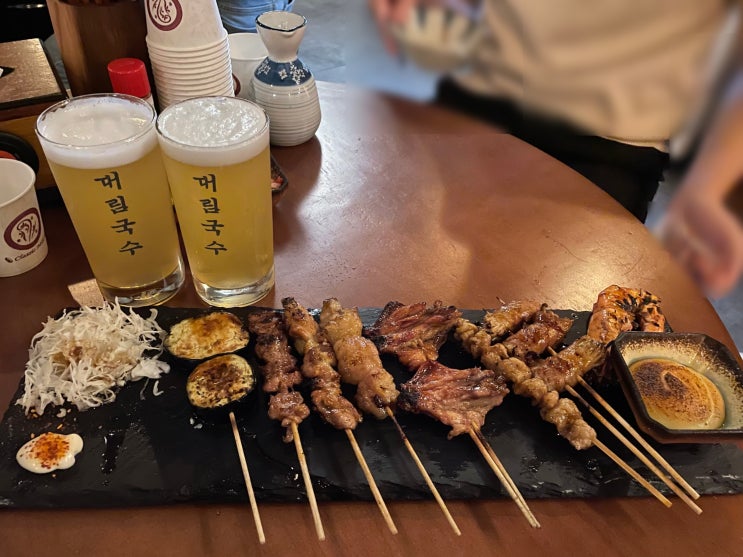  꼬치구이와 국수가 만난 광주 동명동 맛집 대림국수 신상 핫플로 추천