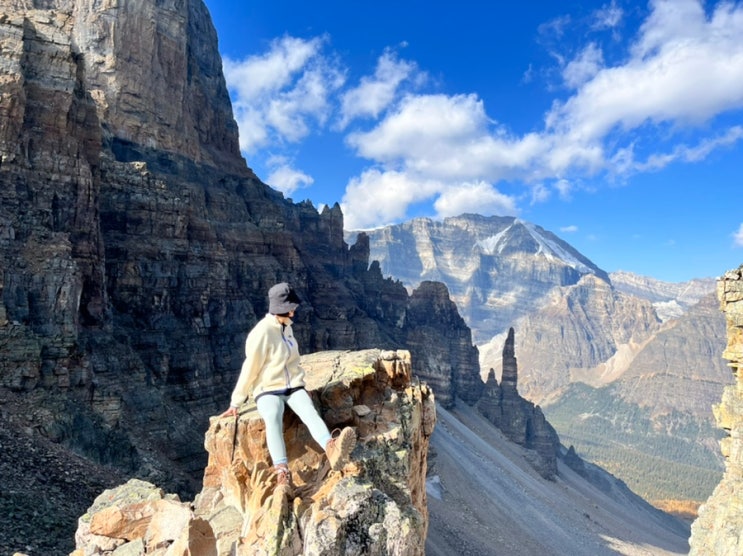  [캐나다 로키산맥 트레킹 코스] 모레인 호수(Moraine Lake)/라치밸리(Larch Valley Trail)/센티넬 패스(Sentinel Pass Trail) 트레킹