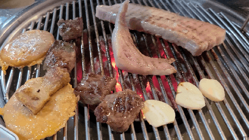  서귀포 명물고기집, 맛있는 가브리와 갈메기, 고퀄 돼지모듬