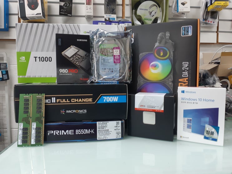  상동 조립컴퓨터 라이젠7 5800X 쿼드로 T1000 인쇄소 디자인작업용 PC