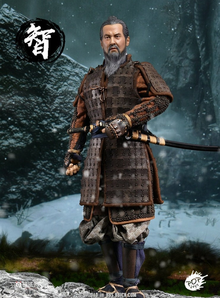  『POP TOYS」1/6 Ashigaru Trio - Second Bomb Zhi Ashigaru 아시가루(경보병) 3인방 중 두 번째 지 실제품 [해외리뷰]