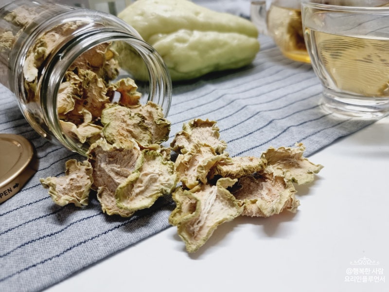 차요태 차요테 먹는 법 말리기 마시는 수제차 건강차 만들기 : 네이버 블로그