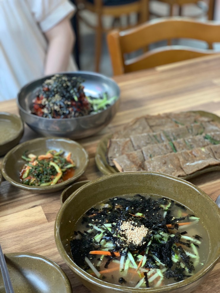 [평택/죽백동 맛집] 진한 메밀 맛의 메밀요리 맛집, 강릉해변메밀막국수