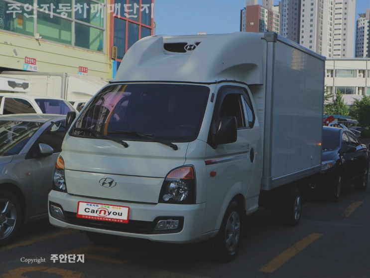 포터2 하이냉장탑 중고차 한번볼까!