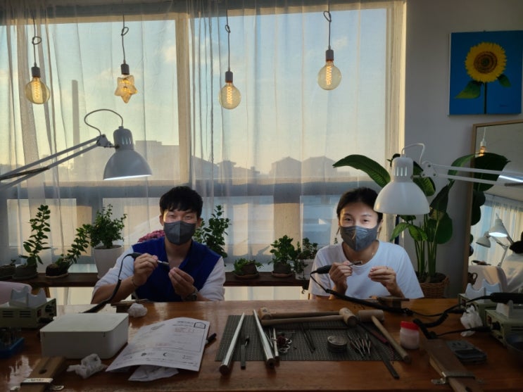  "반지마을제주1호점" 하나뿐인 소중하고 특별한 커플링, 제주 반지만들기