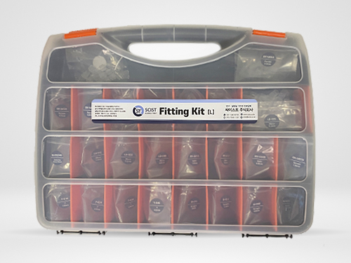  SCIST FittingKit (L) 튜브 호스 커넥터 스트레이트 레듀서 피팅 1자 일자 PP 튜빙 Flat 플라스틱 fitting straight barb barbed