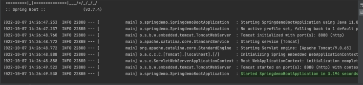  SpringBoot Simple Rest Test