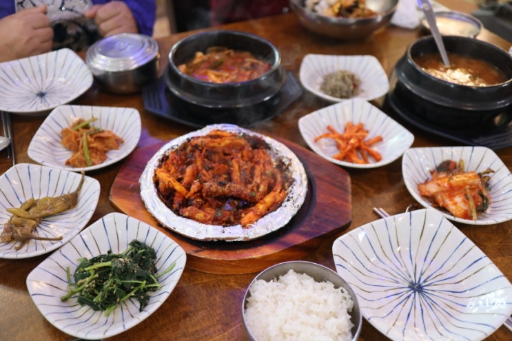  영천 청통 맛집 미정식당 맛깔나는 은해사 밥집
