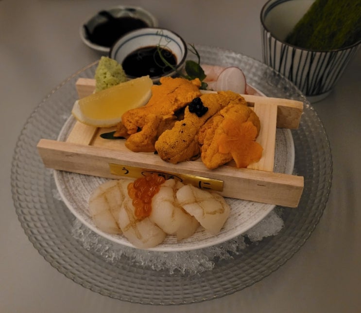  [공덕] 오롯 : 우니가 맛있었던 공덕역맛집