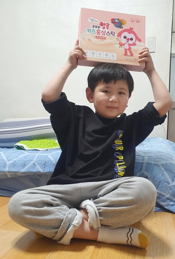  키즈홍삼 코코코알루키즈홍삼스틱 생분해빨대 우리 아이 건강과 환경 지킴이