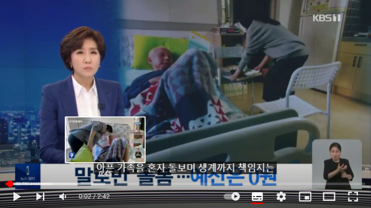 '돌봄청년’ 종합지원 말뿐이었다…올해도 내년도 예산 ‘0원’ / KBS '돌봄청년’ 종합지원 말뿐이었다…올해도 내년도 예산 ‘0원’ / KBS