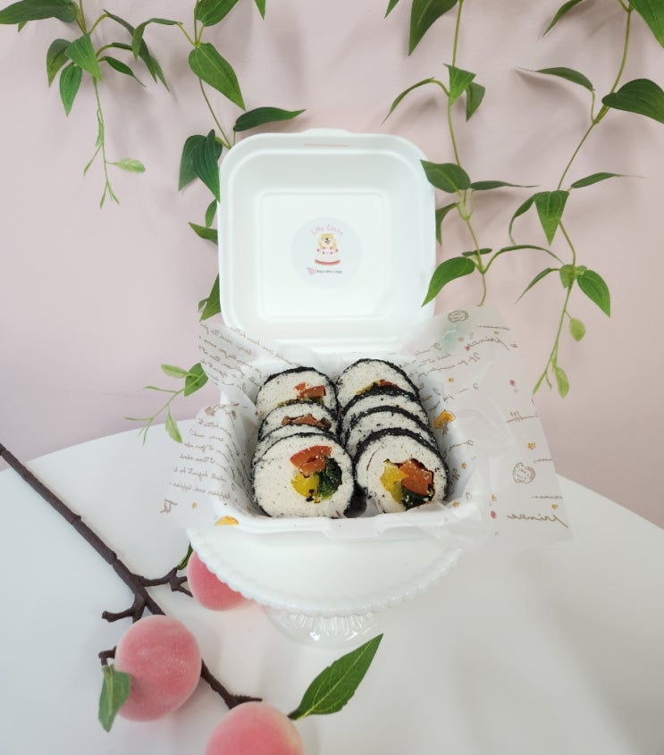 강아지 음식 수제간식 만들기 김밥 강아지 음식 수제간식 만들기 김밥
