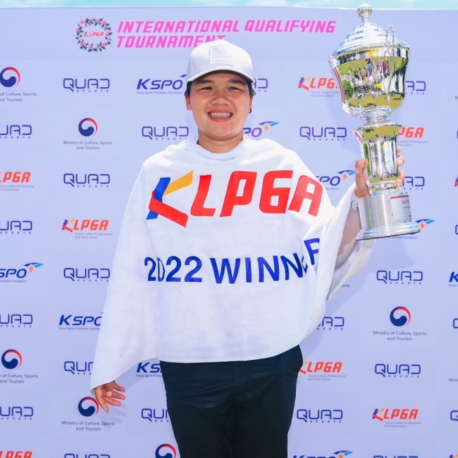  KLPGA 2022 인터내셔널 퀄리파잉 토너먼트, 쿠스마 미차이 우승!
