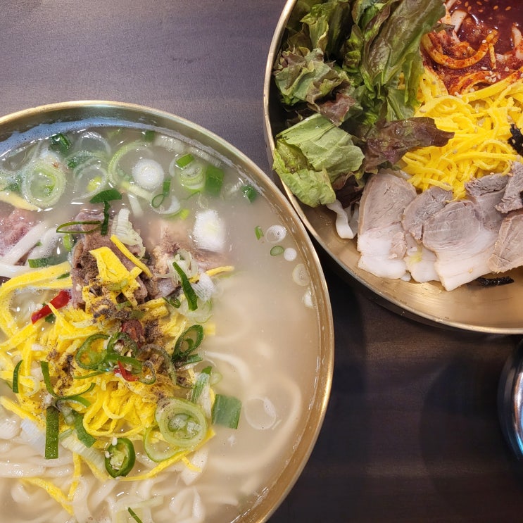  [군자 밥집] 새로 생긴 군자역 서울뼈칼국수 후기