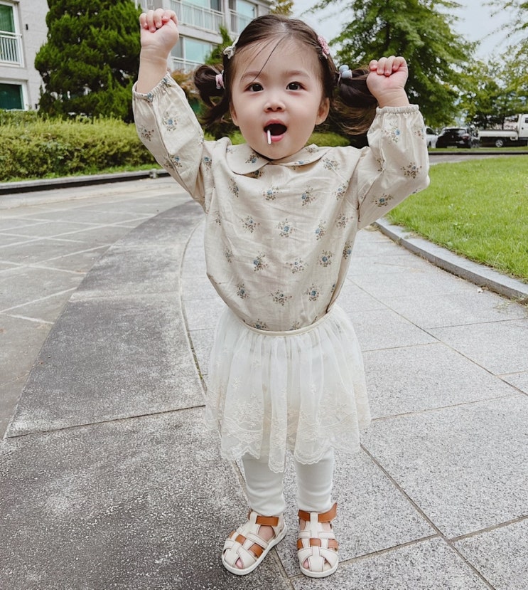  가을맞이 아기 원피스 블라우스 코디 추천 