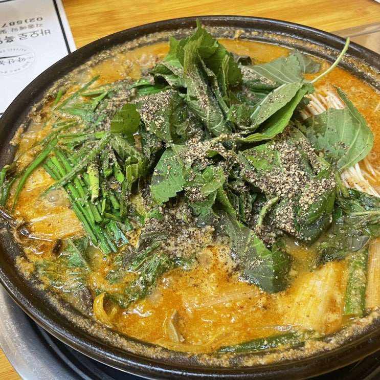  사당역맛집 '바오로흑염소농장' 국물 진국, 부모님모시고가기 좋은 흑염소전골