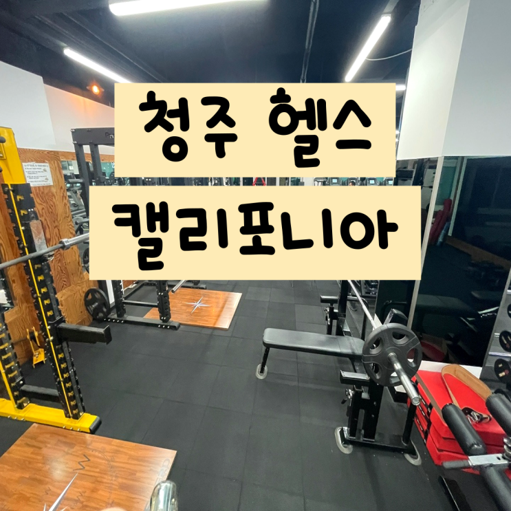  청주 강서동 헬스장 청주 pt 추천 운동 하기 좋은 곳