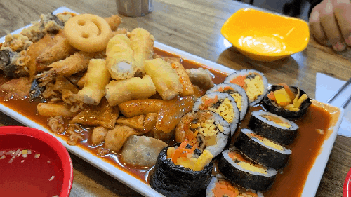  제주 떡볶이맛집 바로여기 모닥치기 본점 제주중앙여고