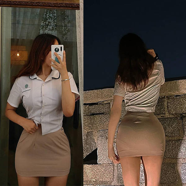 상상력 자극하는 낙산공원 교복녀 상상력 자극하는 낙산공원 교복녀