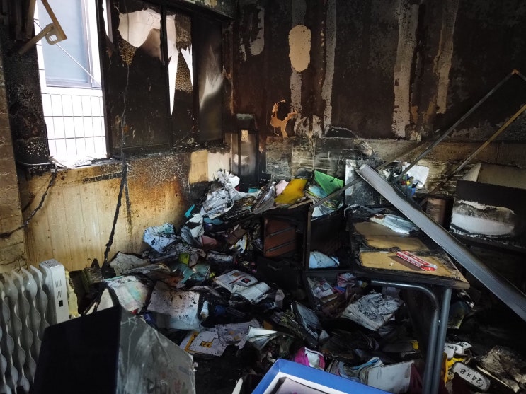 파주 양주 의정부 학원 화재피해 복구작업 업체
