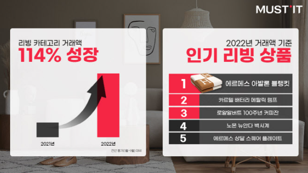  2022 리빙 1위부터 5위까지 럭셔리테리어 알고갑시다~