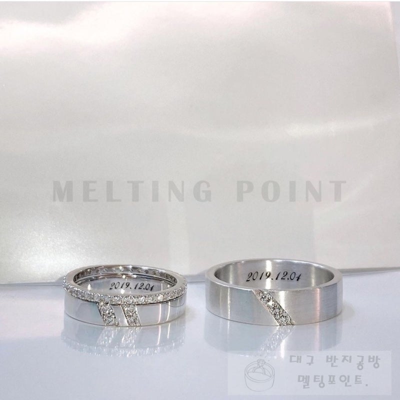 대구반지공방 멜팅포인트 사선큐빅반지 : 네이버 블로그