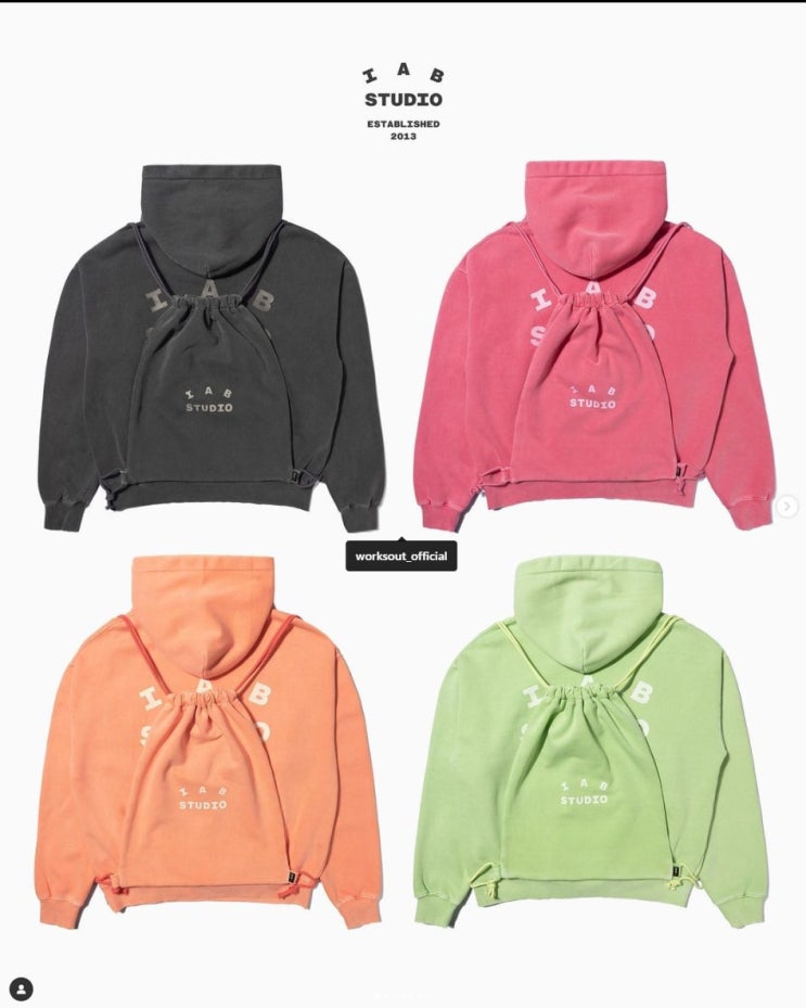 IAB STUDIO 2022 4th Drop (10월, 웍스아웃앱) IAB STUDIO 2022 4th Drop (10월, 웍스아웃앱)
