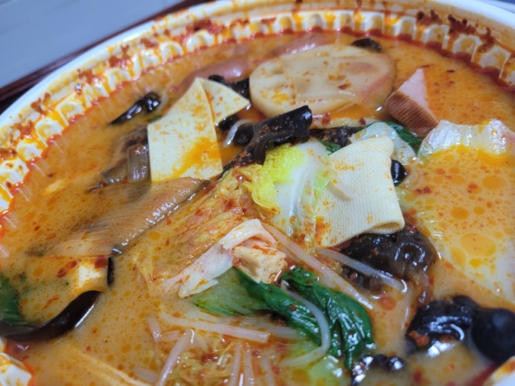  만수 6동 춘리마라탕에서 얼큰한 마라탕 먹기