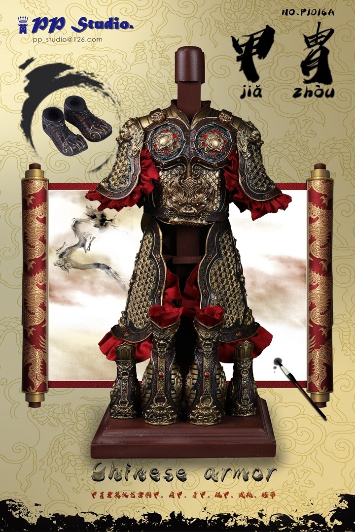  [출시 소식]『PP Studio』 1/6 ancient Chinese armor suit ( alloy ) 금속제 고대 중국 갑옷
