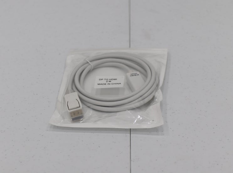  DP to HDMI 케이블로 듀얼모니터 세팅 방법